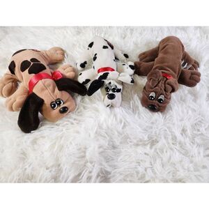 Three Vintage Tonka Toys Pound Puppies #B4